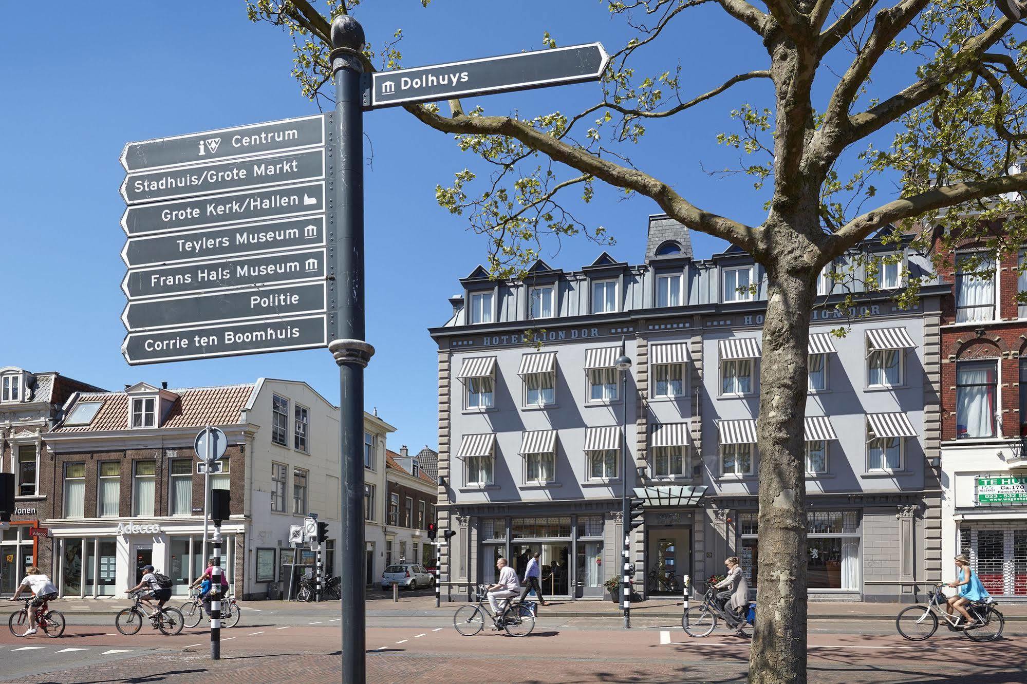 Hotel Lion D'Or Haarlem Bagian luar foto