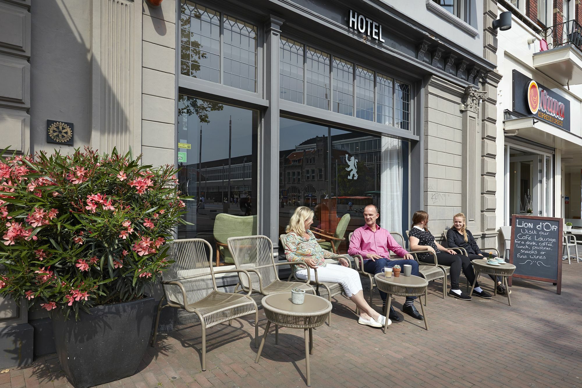 Hotel Lion D'Or Haarlem Bagian luar foto